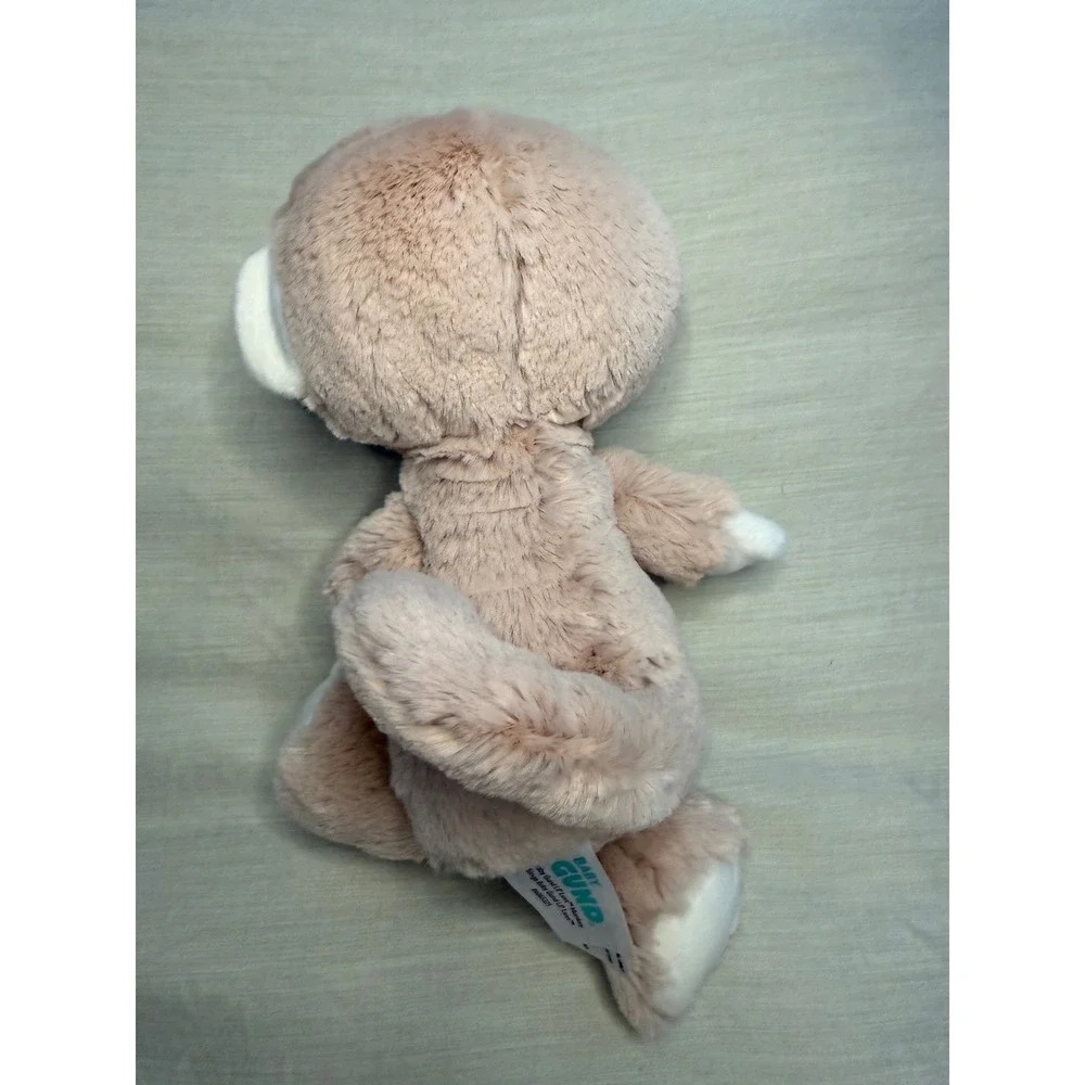 Baby Gund Lil' Luvs Monkey Plush Tan Soft Stuffed‎ Animal 12